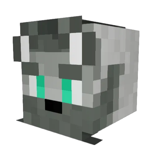 alejopejo Minecraft avatar head, 3D render