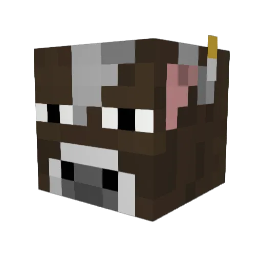 alejsjs Minecraft avatar head, 3D render