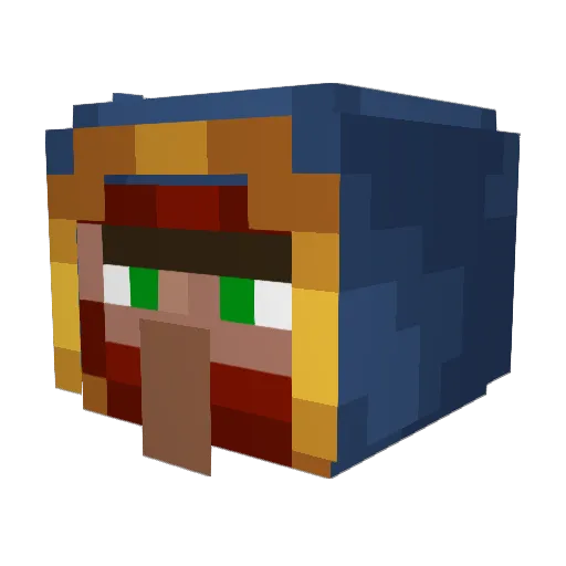aleksander1472 Minecraft avatar head, 3D render