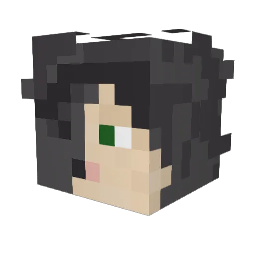aleksey3392 Minecraft avatar head, 3D render
