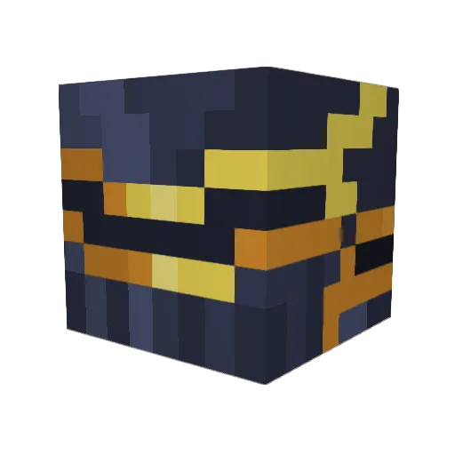 alekskud Minecraft avatar head, 3D render