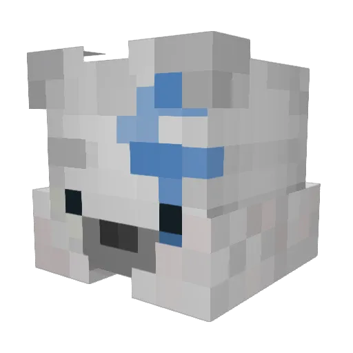 alep33 Minecraft avatar head, 3D render