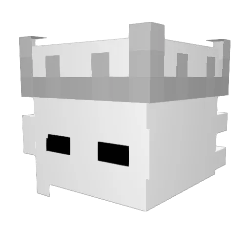alepro1702 Minecraft avatar head, 3D render
