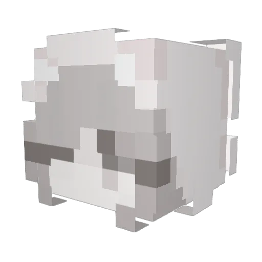 alesha_11 Minecraft avatar head, 3D render