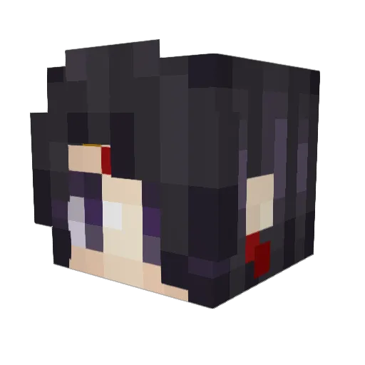 alessandra799 Minecraft avatar head, 3D render