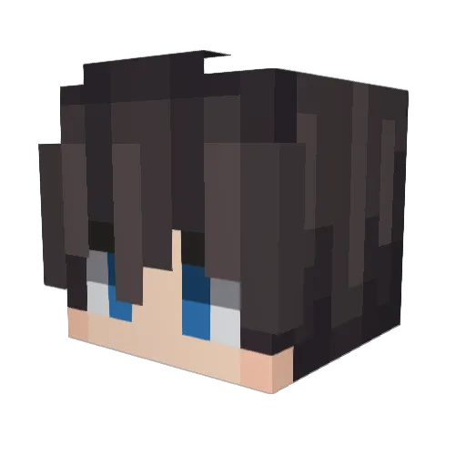 alessii8_ Minecraft avatar head, 3D render