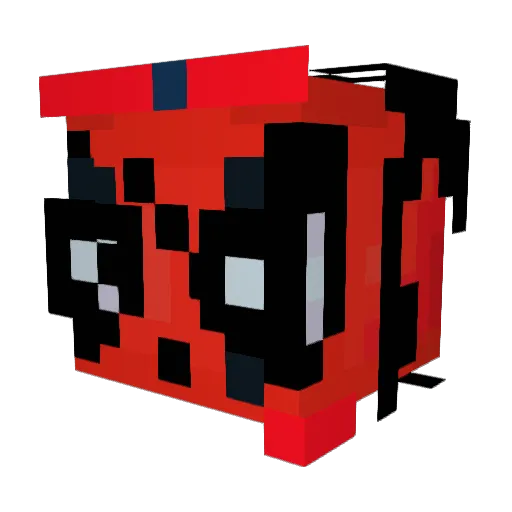 alessio1215 Minecraft avatar head, 3D render