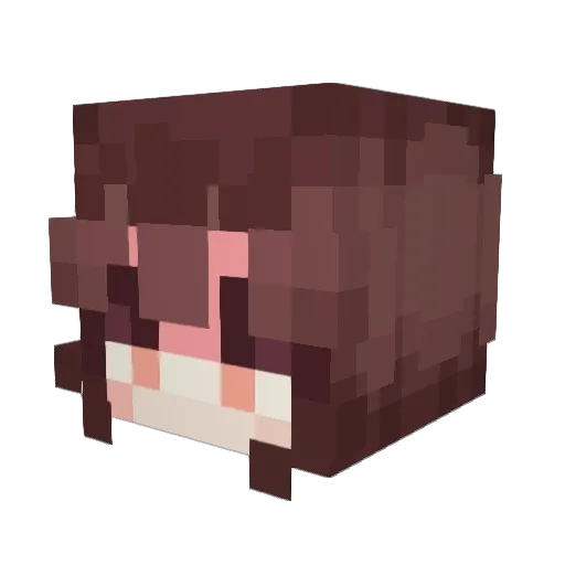 alevinalan Minecraft avatar head, 3D render