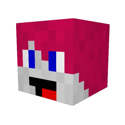 alex10203045 Minecraft avatar head, 3D render