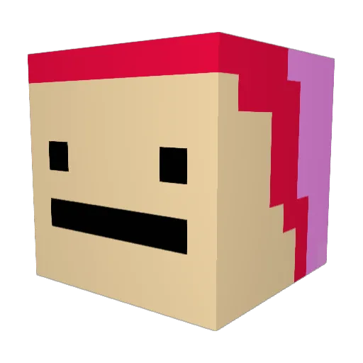 alex1111345 Minecraft avatar head, 3D render