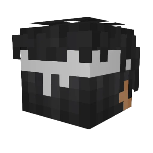 alex12383 Minecraft avatar head, 3D render