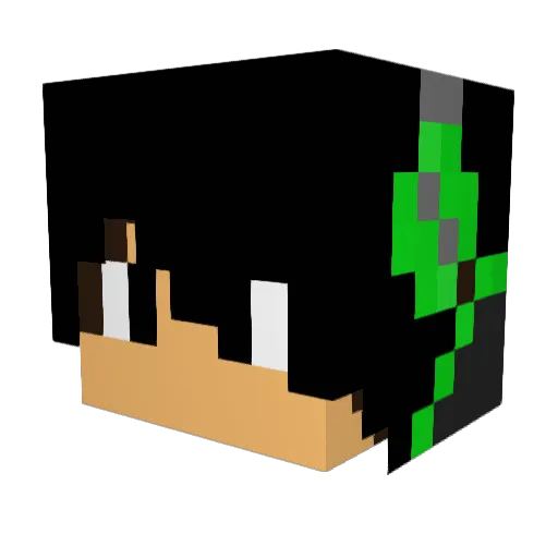 alex1436 Minecraft avatar head, 3D render