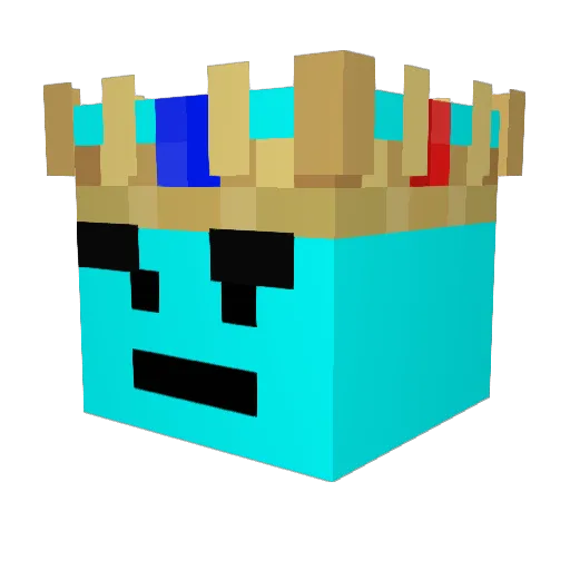 alex20005 Minecraft avatar head, 3D render