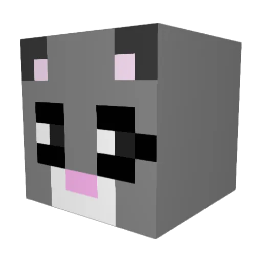 alex2716 Minecraft avatar head, 3D render