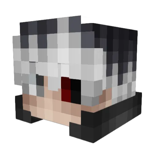 alex2810 Minecraft avatar head, 3D render