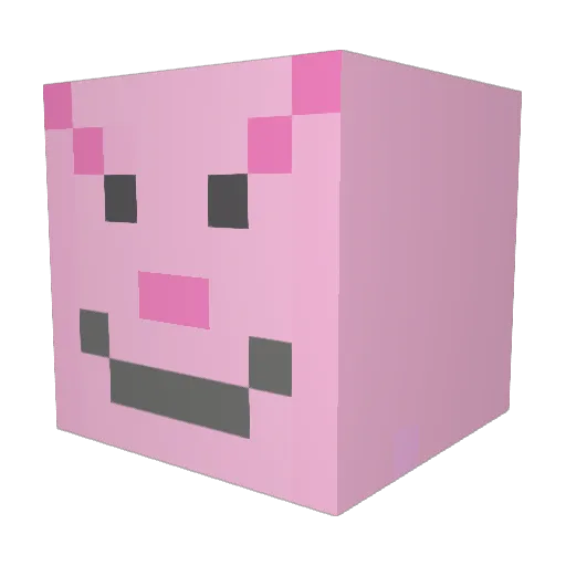 alex4538 Minecraft avatar head, 3D render