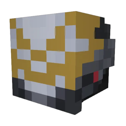 alex6mnk Minecraft avatar head, 3D render