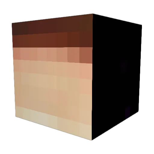 alex8643_ Minecraft avatar head, 3D render