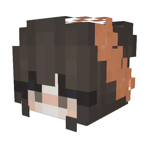 alex912301 Minecraft avatar head, 3D render