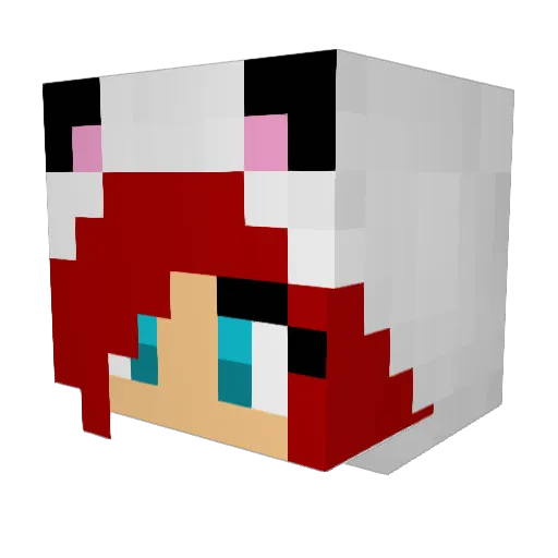 alex96003 Minecraft avatar head, 3D render