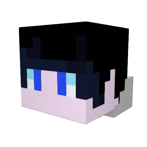alex_0916 Minecraft avatar head, 3D render