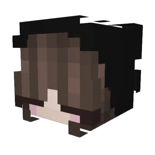 alex_109 Minecraft avatar head, 3D render
