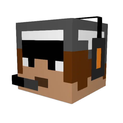 alex_32tp Minecraft avatar head, 3D render