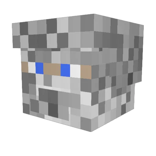 alex_s10 Minecraft avatar head, 3D render