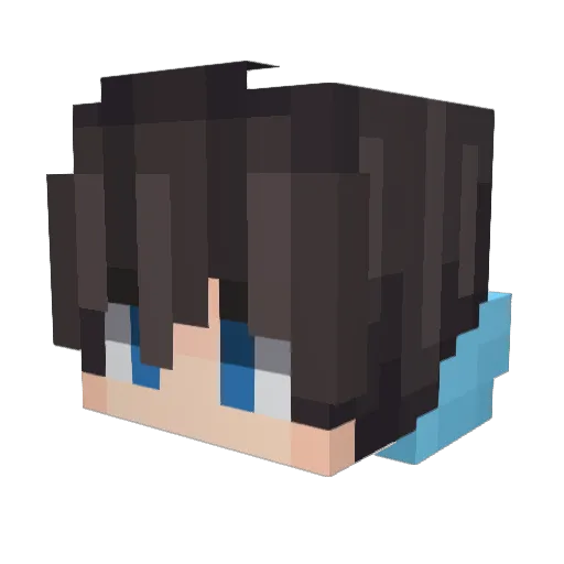 alex_xpro Minecraft avatar head, 3D render