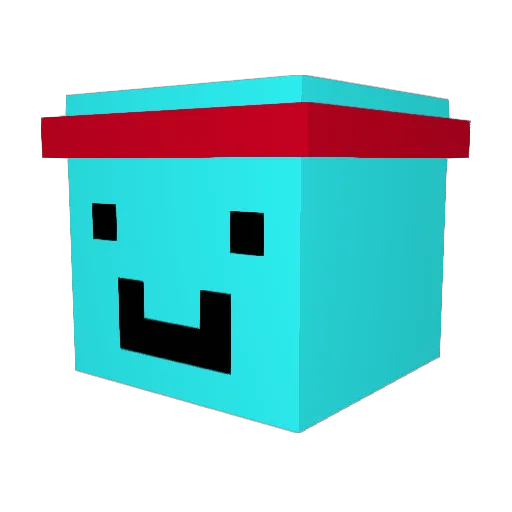 alexander100001 Minecraft avatar head, 3D render