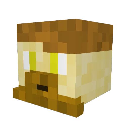 alexander_blue Minecraft avatar head, 3D render