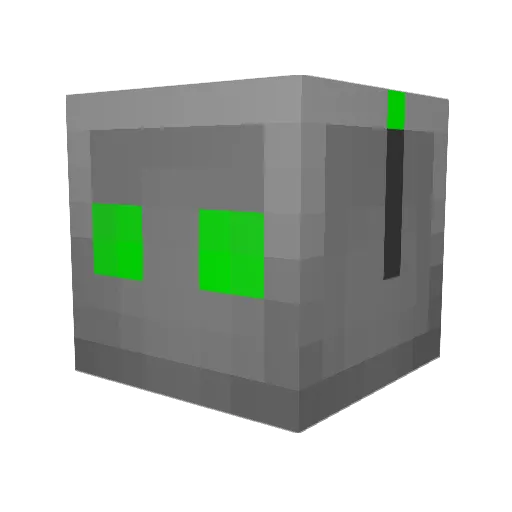 alexandercortes Minecraft avatar head, 3D render