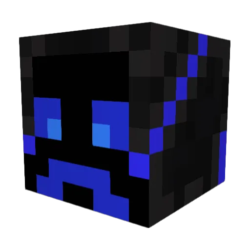 alexanderdenier Minecraft avatar head, 3D render