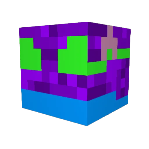 alexanderjq Minecraft avatar head, 3D render