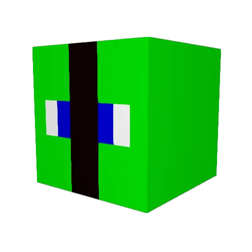 alexandersson97 Minecraft avatar head, 3D render