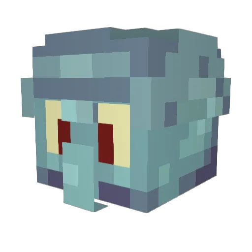 alexax05 Minecraft avatar head, 3D render