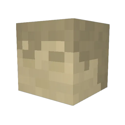 alexganc Minecraft avatar head, 3D render