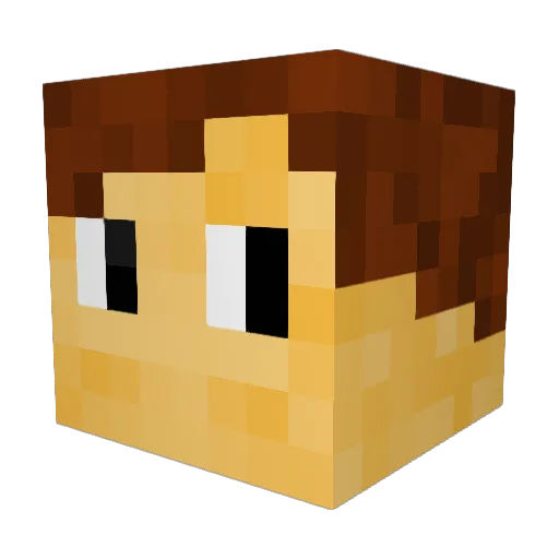 alexi99 Minecraft avatar head, 3D render