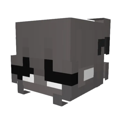 alexiaxddddd Minecraft avatar head, 3D render