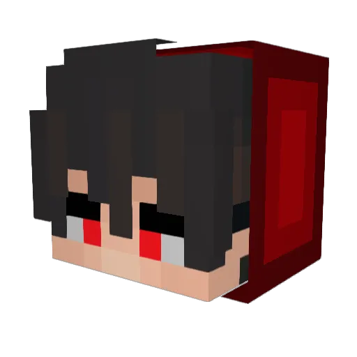 alexis8805 Minecraft avatar head, 3D render