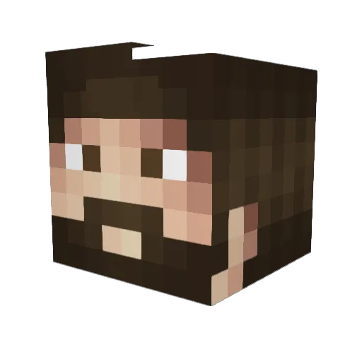alexisslow912 Minecraft avatar head, 3D render