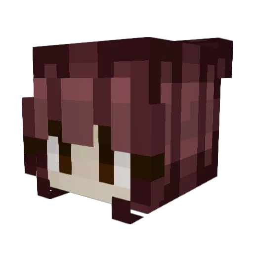 alexisw314 Minecraft avatar head, 3D render