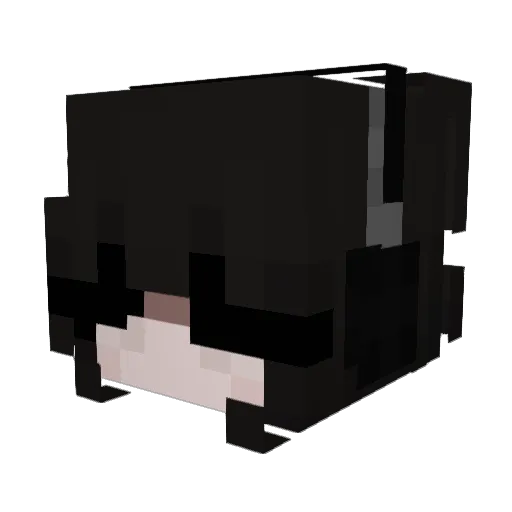 alexizss Minecraft avatar head, 3D render