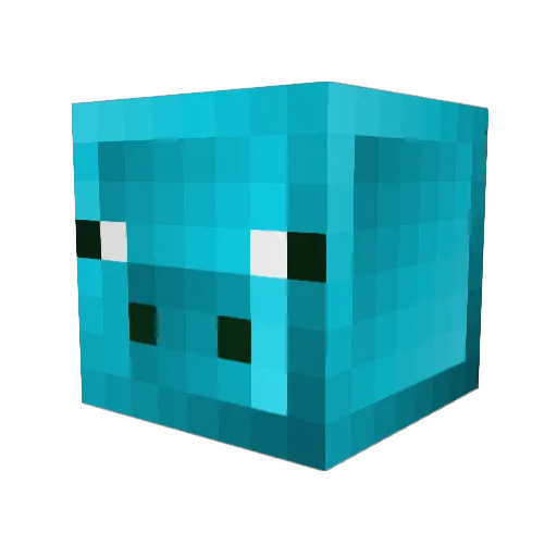 alexjandroblack Minecraft avatar head, 3D render