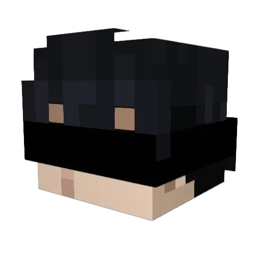alexk1ngen Minecraft avatar head, 3D render