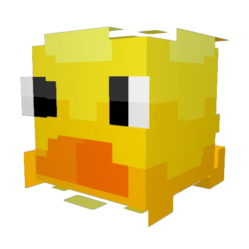 alexknight1 Minecraft avatar head, 3D render