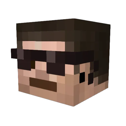 Minecraft-Avatar von alexlp77: Kopf als 3D-Render