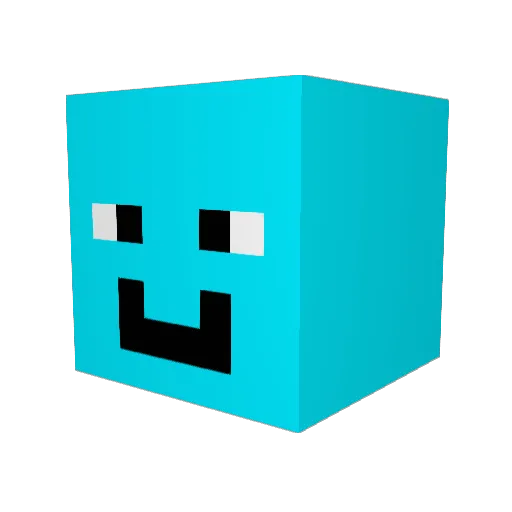 alexlynn555 Minecraft avatar head, 3D render