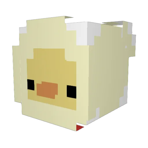 alexmcooo Minecraft avatar head, 3D render