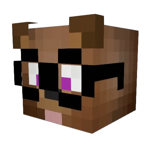 alexminkmar1 Minecraft avatar head, 3D render
